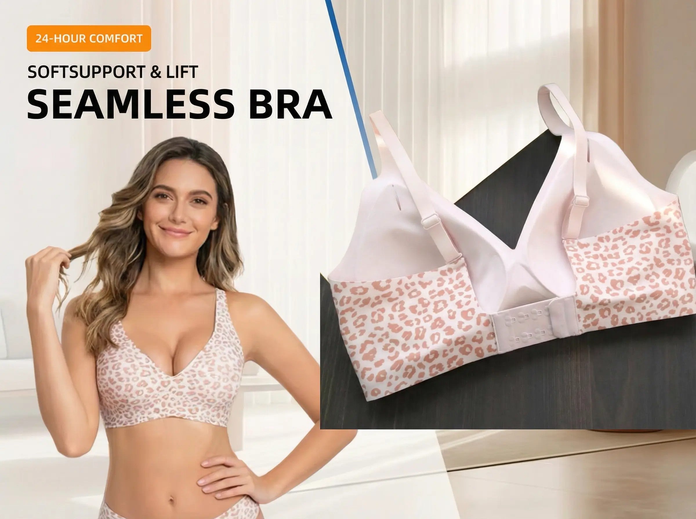 2-Piece Set💕 Women's Seamless Jelly Bra Bundle for Everyday Comfort