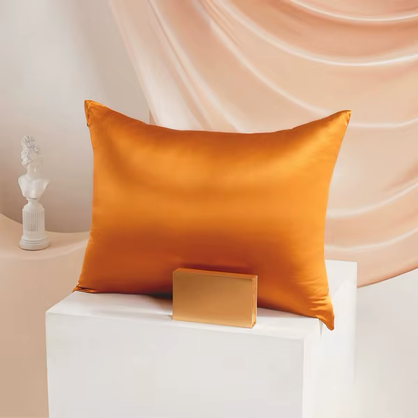 Metallic Gold Mulberry Silk Pillow Cases