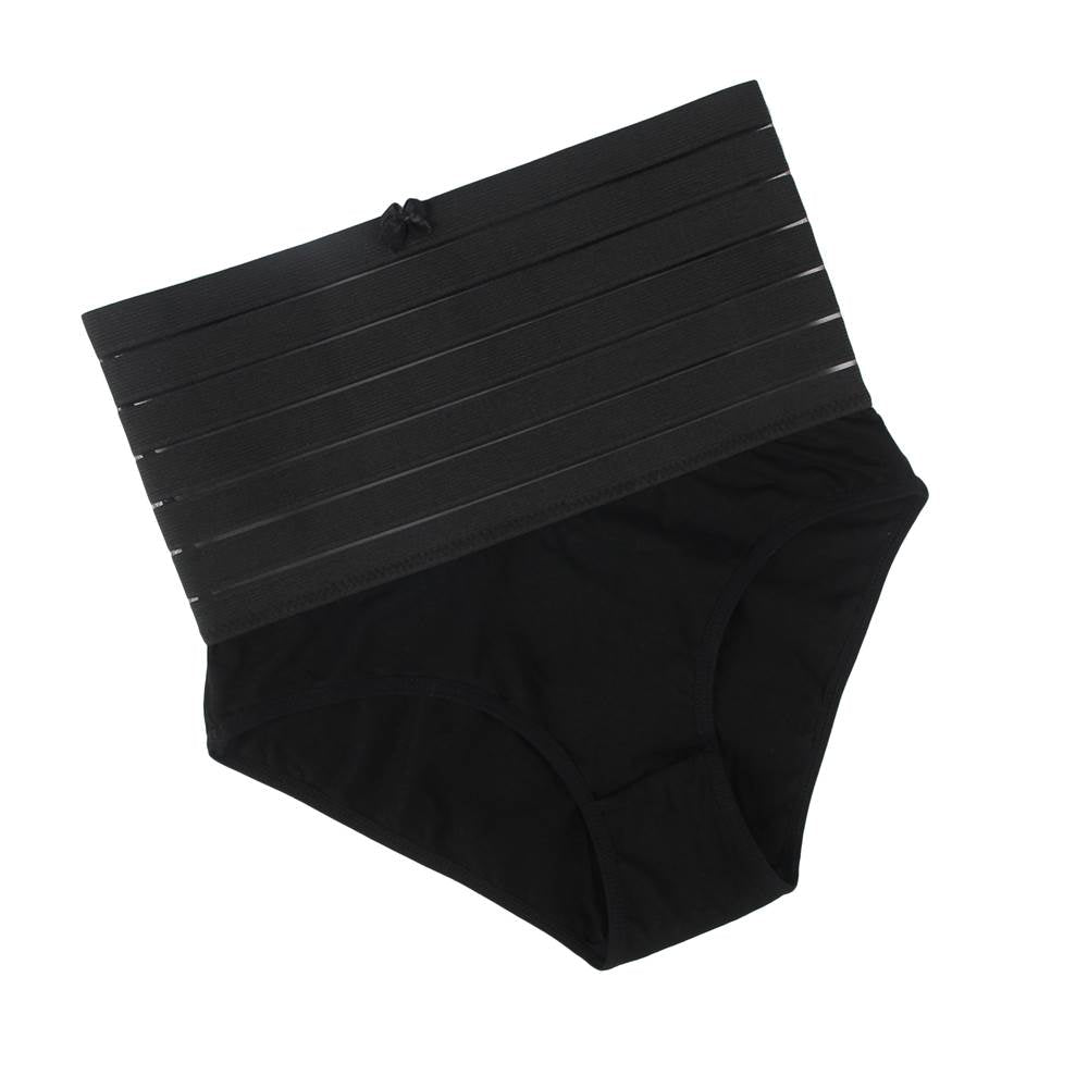 Black High-waisted Abdomen And Hip Shaping Corset Pants