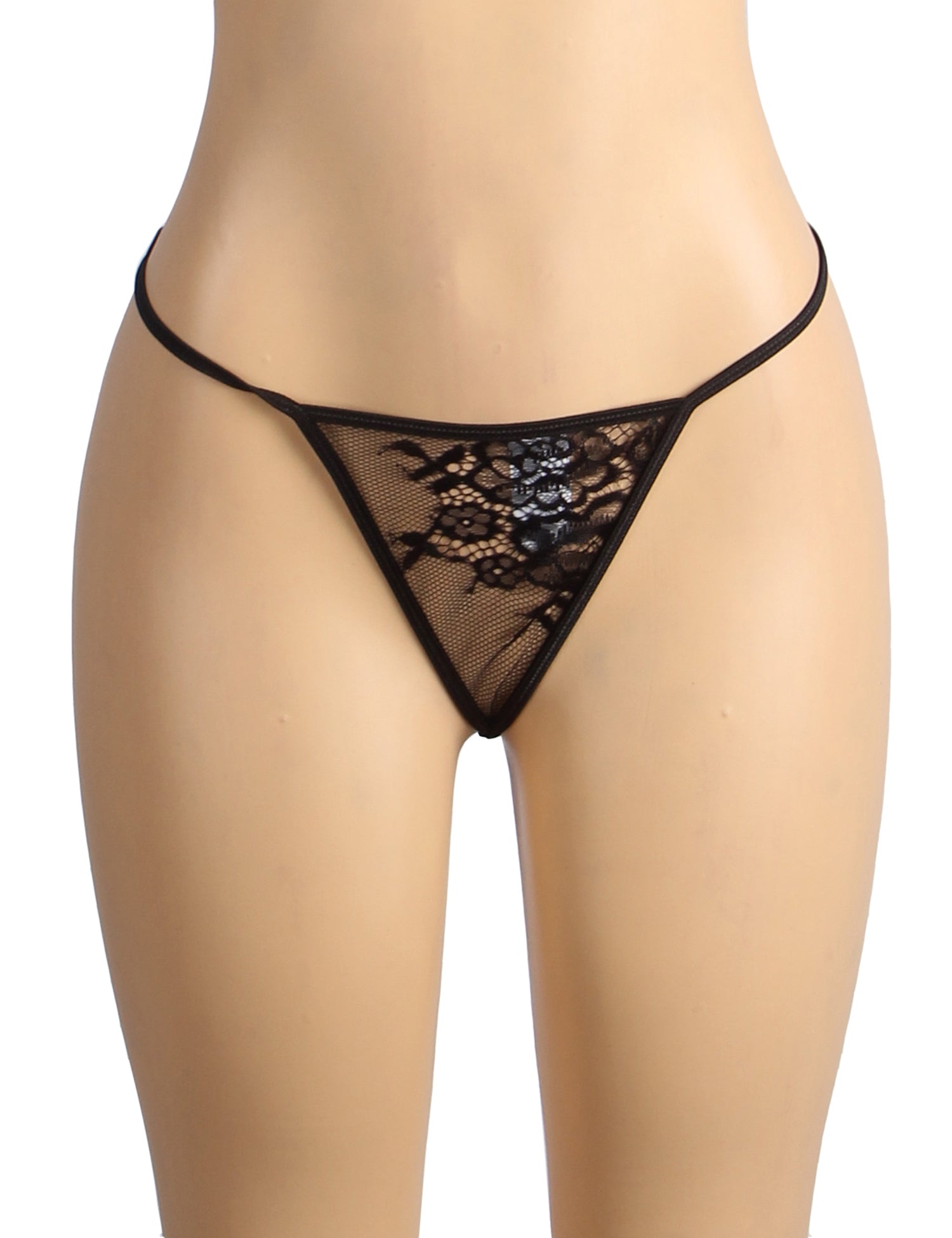 Black Sexy Split Backless Suspender Home Wear Nightdress