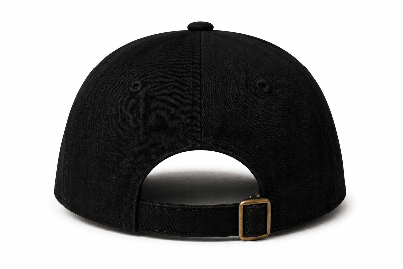 Black TEASEFASHION Signature Cotton Twill Cap - TEASEFASHION