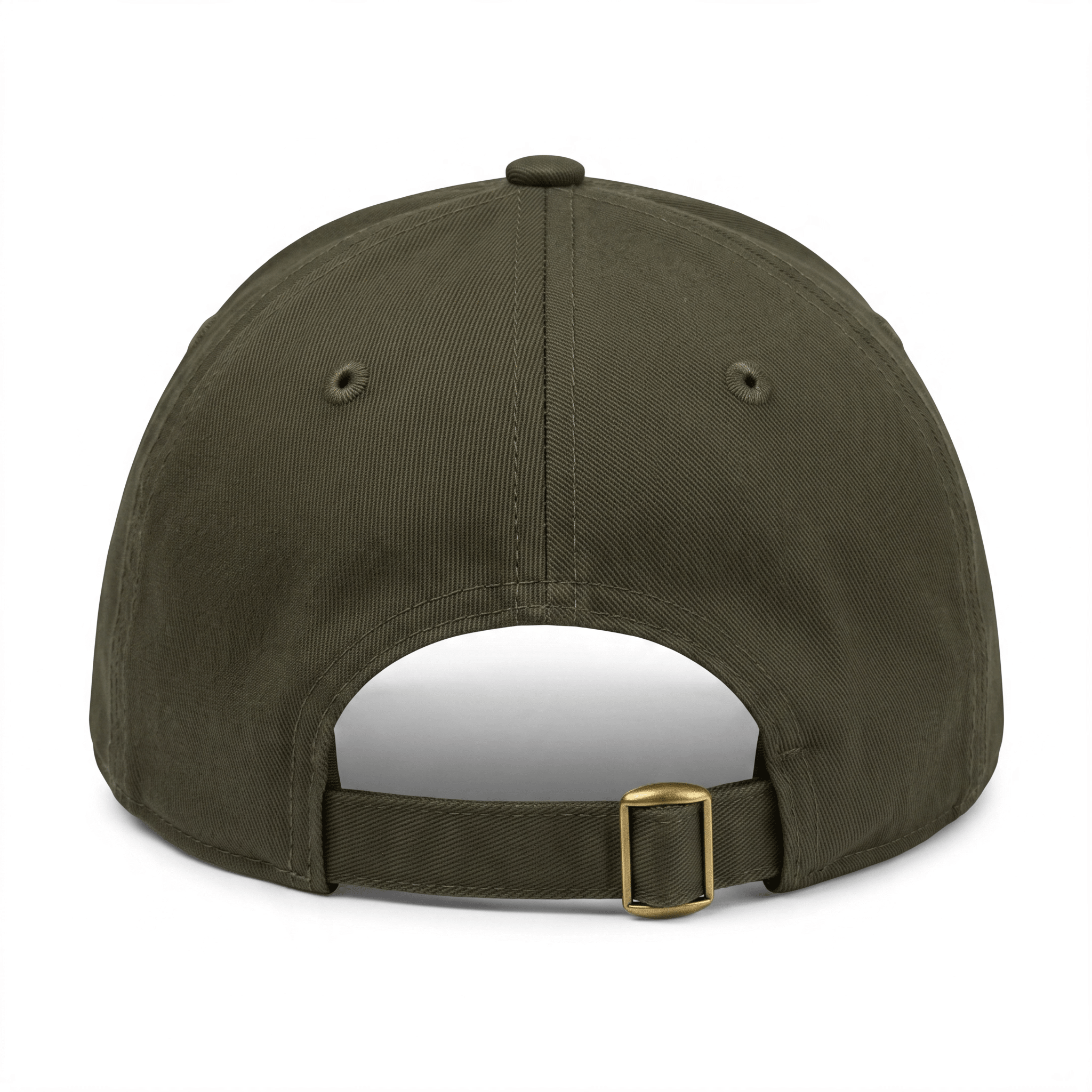 Olive TEASEFASHION Signature Cotton Twill Cap - TEASEFASHION