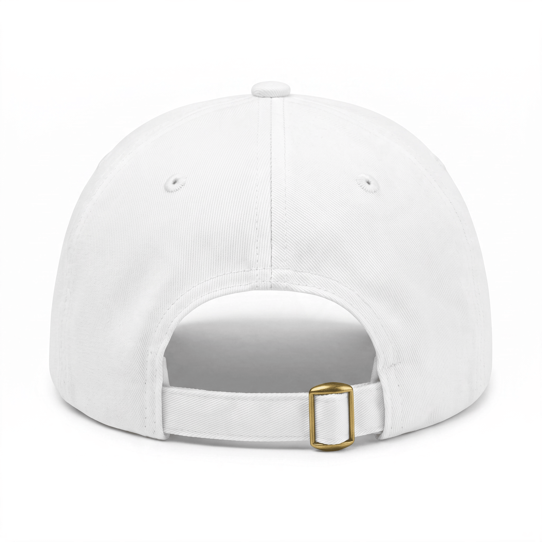 White TEASEFASHION Signature Cotton Twill Cap - TEASEFASHION