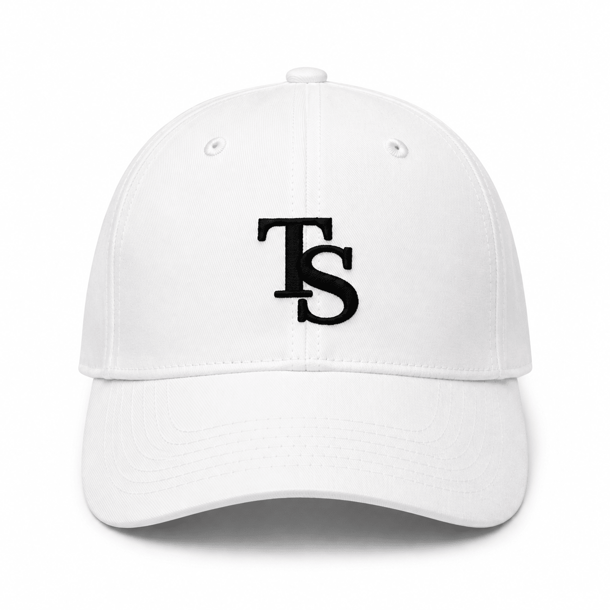White TEASEFASHION Signature Cotton Twill Cap - TEASEFASHION