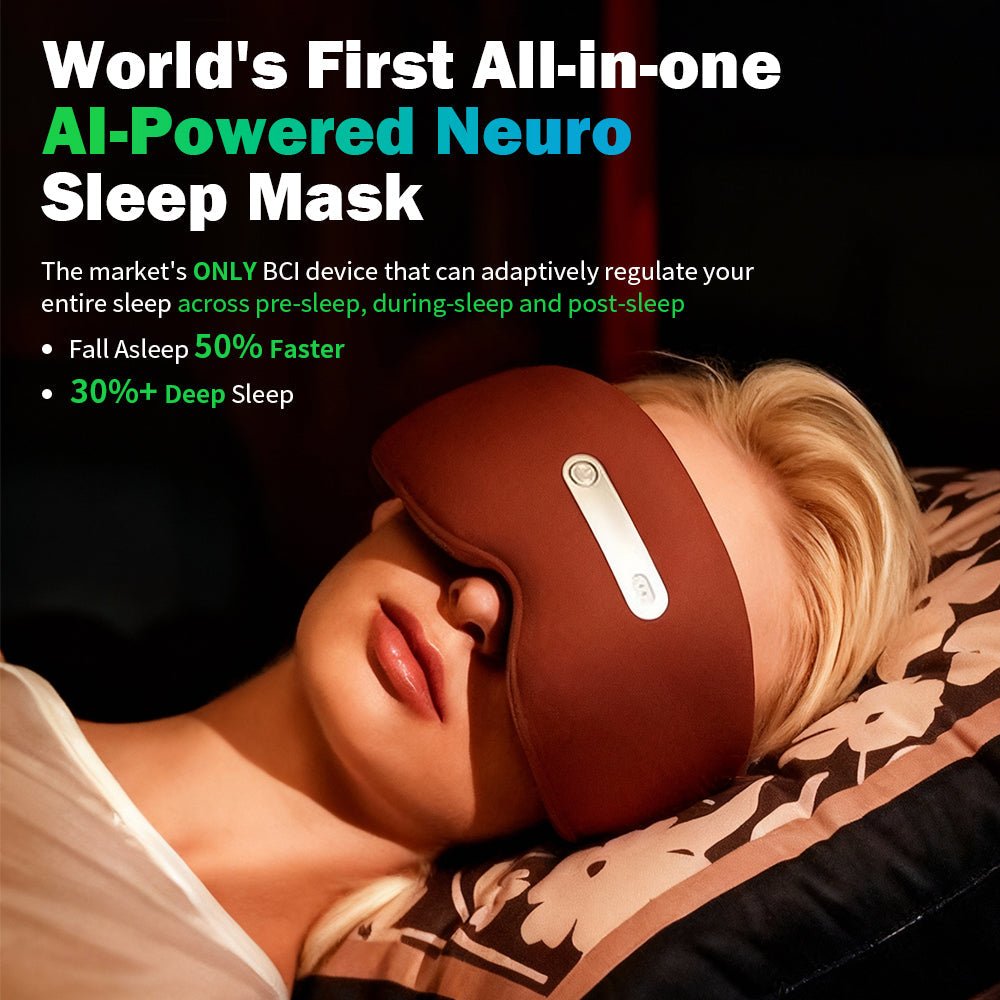 World's First All - in - one AI - Powered Neuro Sleep Mask - TeaseFashion