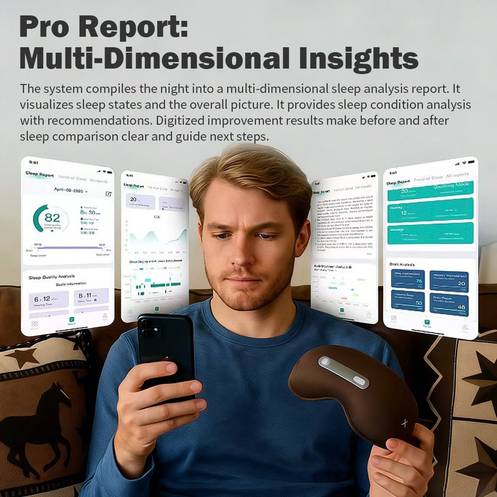 World's First All - in - one AI - Powered Neuro Sleep Mask - TeaseFashion
